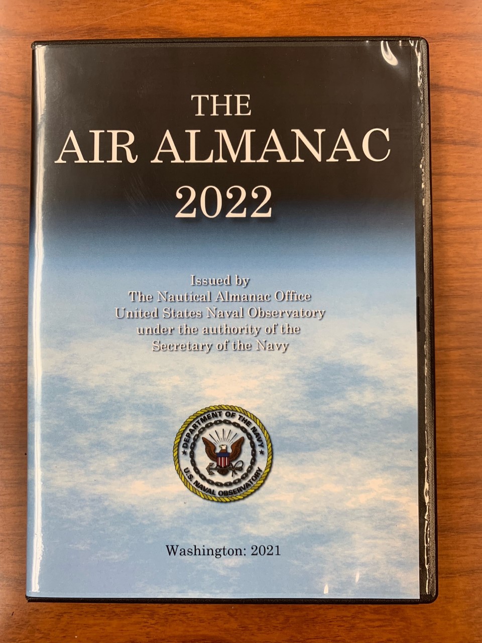 Picture of the 2021 Air Almanac box and CD